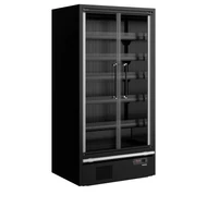 Tefcold Galaxy+ Maxi Fekete Szupermarket többpolcos hűtő – 604 L – 2 ajtós