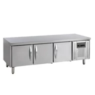 Tefcold Alátéthűtő – 3 ajtós – rozsdamentes