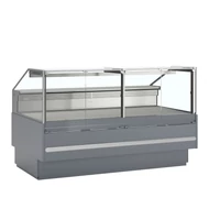 Tefcold Csemegepult – 469 L – Szürke külső, rozsdamentes (inox) belső