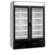 Tefcold Kétajtós bemutató hűtő – 1079 L –  reklámfelülettel
