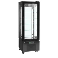 Tefcold Hűtött bemutató vitrin (hűtés ) – 248 L – rozsdamentes (inox)