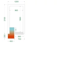 Tefcold Fagyasztókamra – 3.5 m³