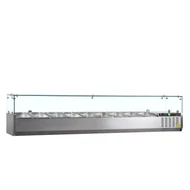 Tefcold Feltéthűtő – 52 L – rozsdamentes (inox)