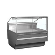 Tefcold Csemegepult – 311 L – Szürke külső, rozsdamentes (inox) belső