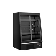 Tefcold Galaxy+ Fekete Szupermarket többpolcos hűtő – 270 L – 2 ajtós