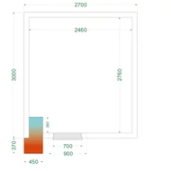 Tefcold Fagyasztókamra – 13.31 m³