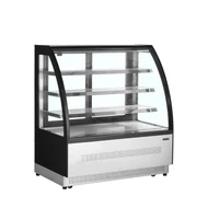 Tefcold Hűtött bemutatópult – 218 L – rozsdamentes (inox)