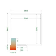 Tefcold Hűtőkamra – 10.24 m³