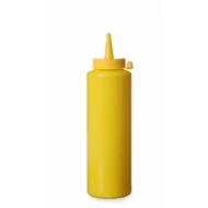 Adagoló flakon, 0,35L, Citromsárga, ø55x(H)205mm