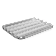 Bagettsütő tálca - 600x400 mm Alu