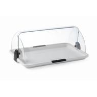 Bemutatótálca rolltop fedővel - 465x310x190 mm