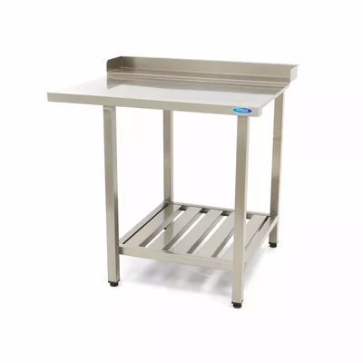 Maxima Mosogatógépasztal jobb 120 x 75cm  polccal, hátsó felhajtással