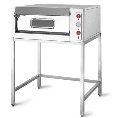 Pizzakemence sütő egyaknás 6-os körben teli samottos Ferrara-Forni Prémium