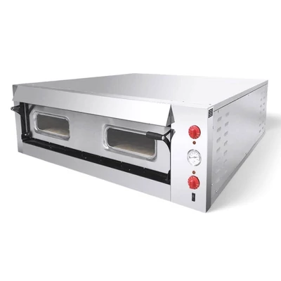 Pizzakemence sütő egyaknás 9-es körben teli samottos Ferrara-Forni Prémium