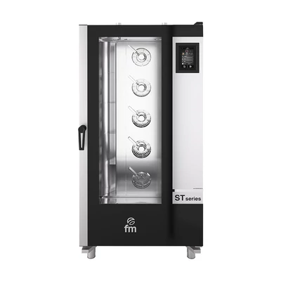 Kombisütő 16 tálcás elektromos 7" digitális kijelzővel 600x400 STB 616 V7 T FM