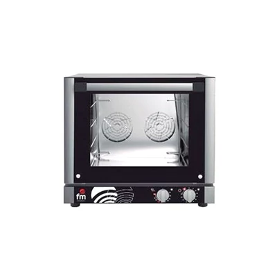 Sütő 4 tálcás elektromos légkeveréses manuális párásítóval (43x34 cm) RX 304 H FM