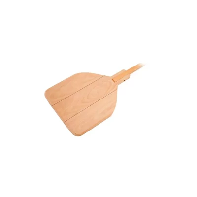 Fa téglalap alakú pizza lapát 36x36 cm, 150 cm nyél