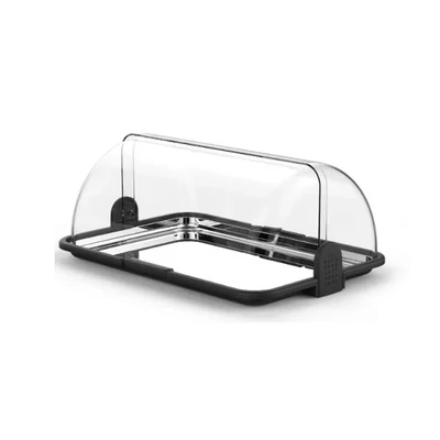 Hűtő-fűtő bemutatótálca rolltop fedővel