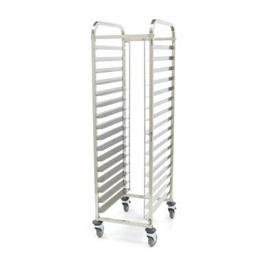 Maxima tálcaszedő kocsi bakerynorm- 16 tálca számára - 60 x 40cm