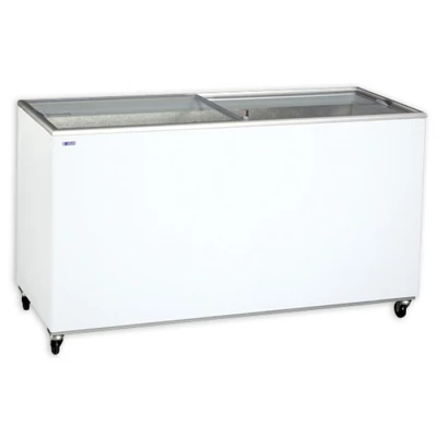 Mélyhűtőláda csúszó üvegtetővel / KH-CF600 SC