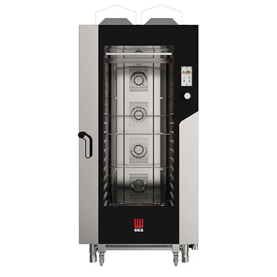 Gáz kombi sütő 16 tálca 600 x 400 mm érintőképernyővel