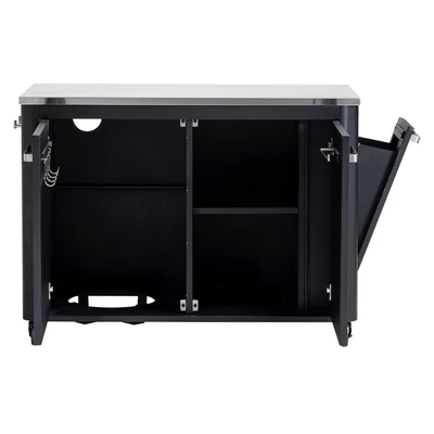 COZZE 2 részes kültéri konyha modul , integrált szemetessel (120cm)