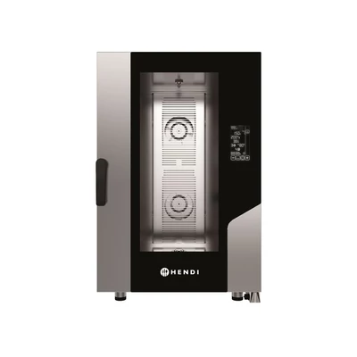 Hőlégbefúvásos gőzsütő Contact 11 x GN 1/1, HENDI, 400V/15400W, 730x849x(H)1130mm