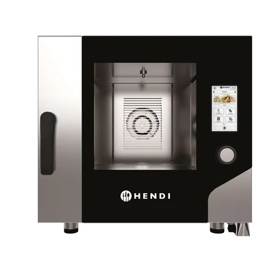 Hőlégbefúvásos gőzsütő, érintéses, elektromos, HENDI, Millennial Touch Screen, 730x784x(H)700mm