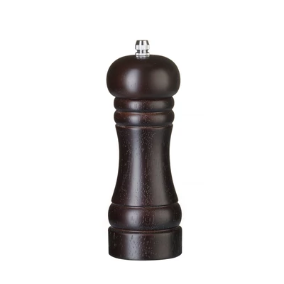 Fa borsmalom, HENDI, Sötét fa, ⌀57x(H)165mm