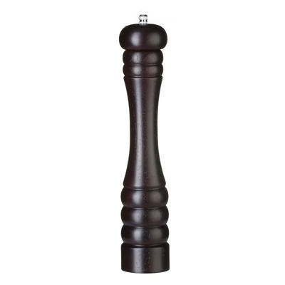 Fa borsmalom, HENDI, Sötét fa, ⌀60x(H)315mm