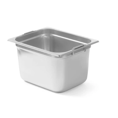 GN tartály visszahúzható fogantyúkkal, HENDI, GN 1/2, 6,25L, 325x265x(H)100mm