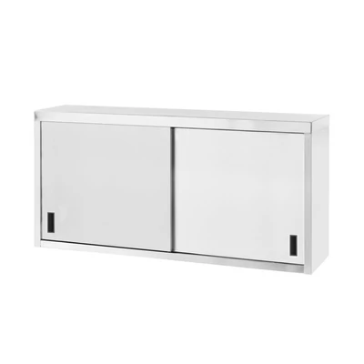 Faliszekrény – hegesztett, tolóajtókkal, HENDI, Profi Line, 1200x400x(H)600mm