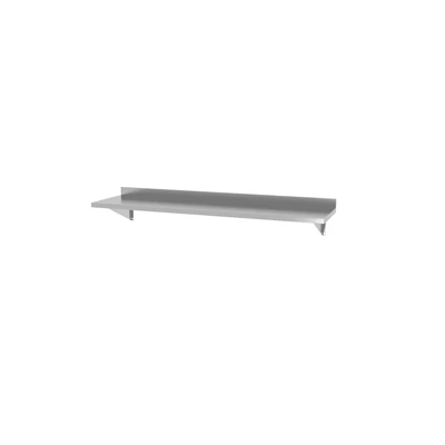 Fali polc, 2 konzollal, HENDI, 1200x300x(H)250mm
