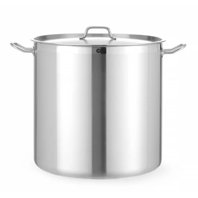 Magas fazék- fedővel, HENDI, Profi Line, 71L, ⌀450x(H)450mm