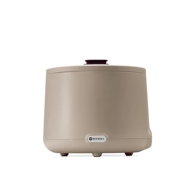 Leveses melegentartó UNIQ, HENDI, designed by Robert Bronwasser, 8L, Bézs, 220-240V/500W, ⌀365x(H)325mm