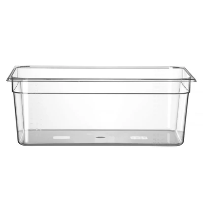 GN edény 1/1, HENDI, Profi Termékcsalád, GN 1/1, 24L, Átlátszó, 530x325x(H)200mm