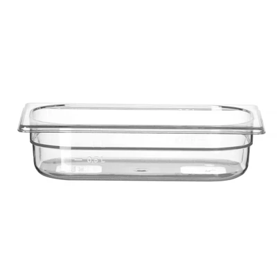 GN edény 1/4, HENDI, Profi Termékcsalád, GN 1/4, 1,8L, Átlátszó, 265x162x(H)65mm