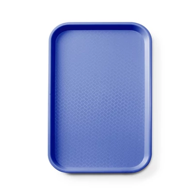 Polipropilén gyorséttermi tálca GN 1/1, AmerBox, GN 1/1, Kék, 530x325x(H)20mm