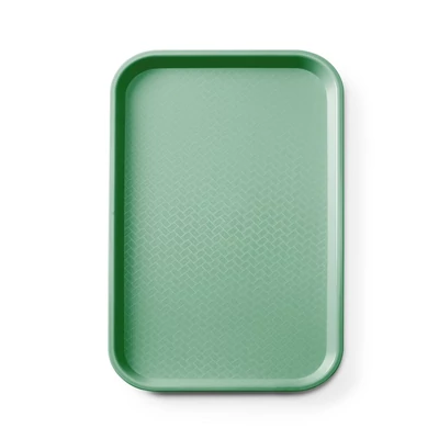 Polipropilén gyorséttermi tálca GN 1/1, AmerBox, GN 1/1, Zöld, 530x325x(H)20mm