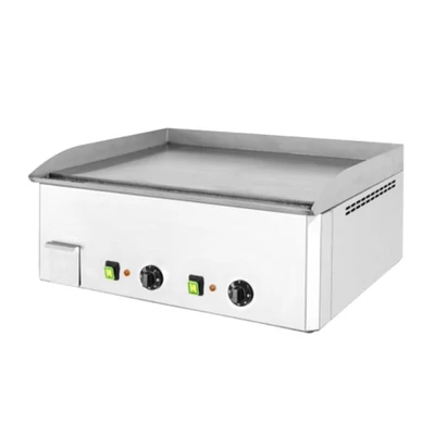Rostlap elektromos 66 cm széles sima felülettel 6 kW 400V