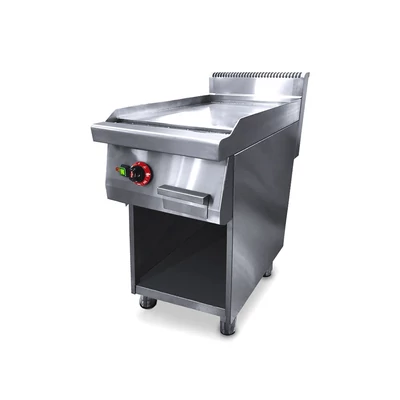 Rostlap elektromos 40 cm, 700 mélységű széria, főzősorba, ipari, Ferrara Professional