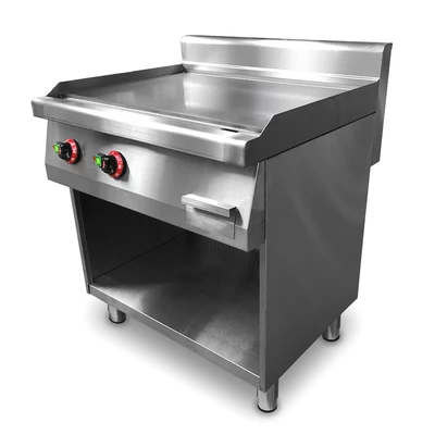 Rostlap elektromos 80 cm, 700mélységű széria, főzősorba, ipari, Ferrara Professional
