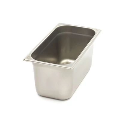 Maxima Gasztronorm tartály 1/3 GN - 15cm mély - 32,5 x 17,6cm - Rozsdamentes acél