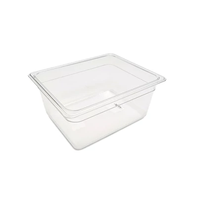 Maxima Gasztronorm tartály 1/2 GN - 15cm mély - 32,5 x 26,5 cm - Polikarbonát