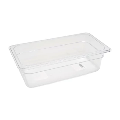 Maxima Gasztronorm tartály 1/3 GN - 10cm mély - 32,5 x 17,6 cm - Polikarbonát