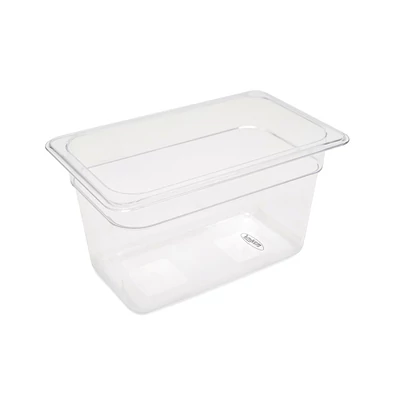 Maxima Gasztronorm tartály 1/4 GN - 15cm mély - 26,5 x 16,2 cm - Polikarbonát