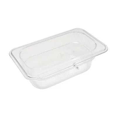 Maxima Gasztronorm tartály 1/9 GN - 6,5cm mély - 17,6 x 10,8 cm - Polikarbonát