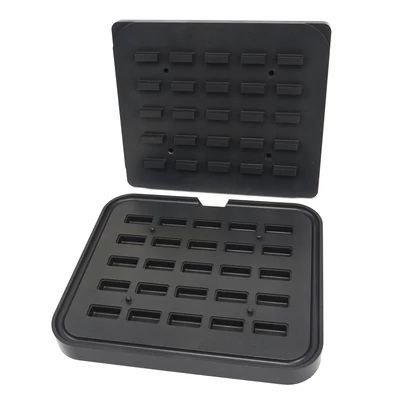 Maxima Tortácska forma - Téglalap - 50x23/42x17 mm - 25 darab