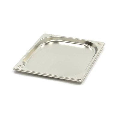 Maxima Gasztronorm tartály 1/2 GN - 2cm mély - 32,5 x 26,5cm - Rozsdamentes acél