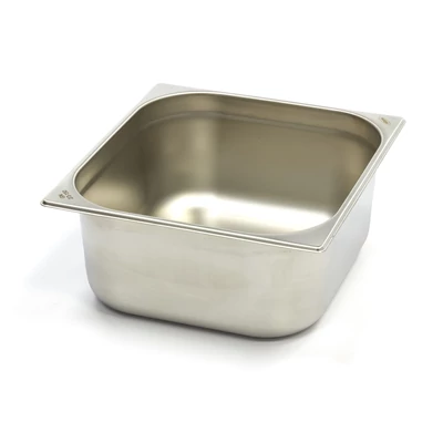 Maxima Gasztronorm tartály 1/2 GN - 15cm mély - 32,5 x 26,5cm - Rozsdamentes acél